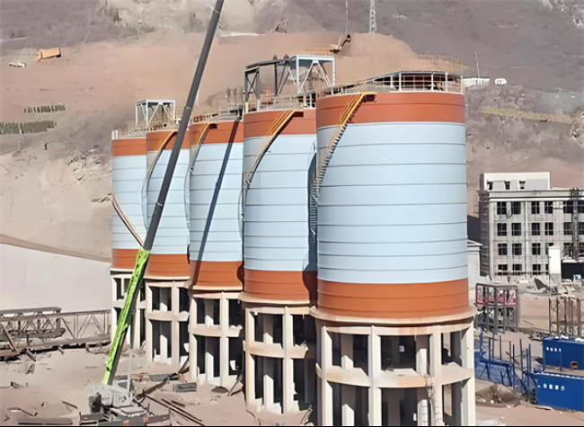 湖滨高架钢板仓